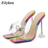 Crystal Sun Flowers High Heels