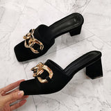 Dant-Or Velvet Sandals