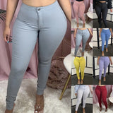 High Waist Stretch Jeans