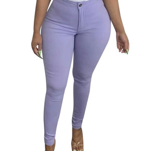 High Waist Stretch Jeans