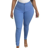 High Waist Stretch Jeans