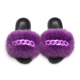 Fluffy Flip Flops Sandals