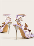 Butterfly High Heels