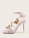 Butterfly High Heels